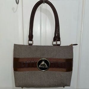 Braciano Gold Horse Purse